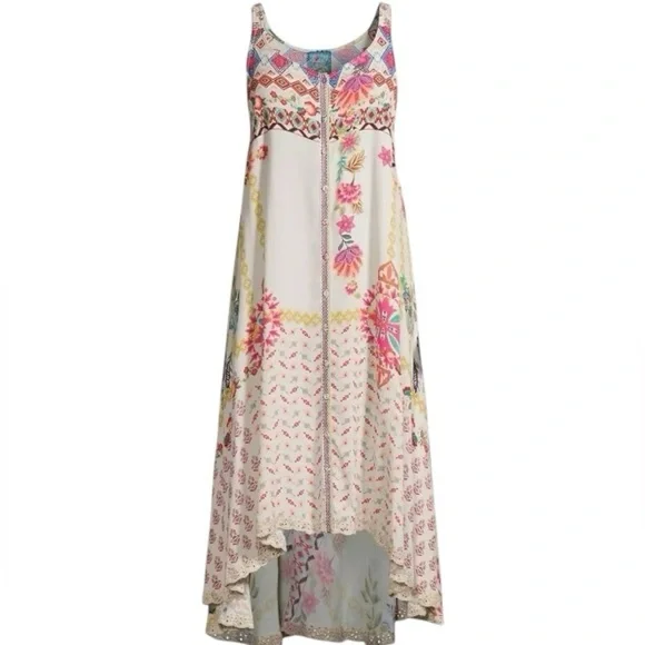 Johnny Was Shannon high low dress NWT RARE - Picture 2 of 12